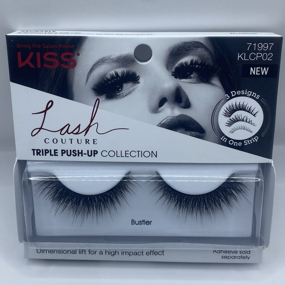 Kiss‎ lash couture Triple push-up collection Bustier False Eyelashes New